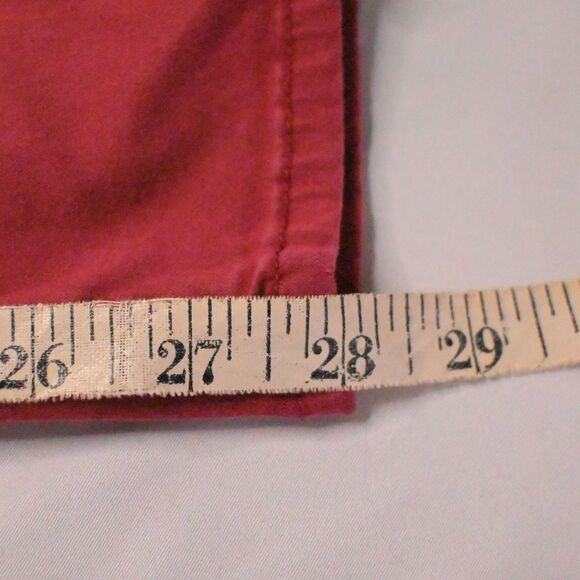 American Eagle Outfitters Womens 4 28x28 Red Super Stretch Jeggings Jeans - Picture 7 of 7